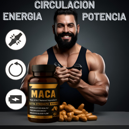 TestoMaca Negra 8050 mg (60 cáps)